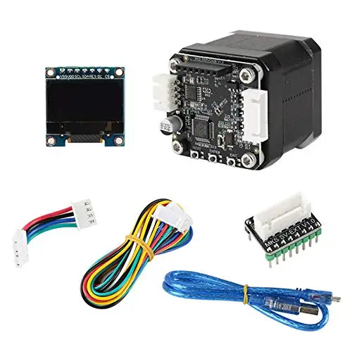  Шаговый двигатель с замкнутым контуром для 3D-принтера NEMA17 MKS SERVO42B пластиной Gen предотвращает потерю шага во время