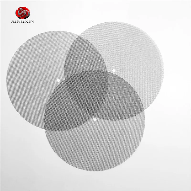 polishing stainless steel cutting filter wire mesh round disc