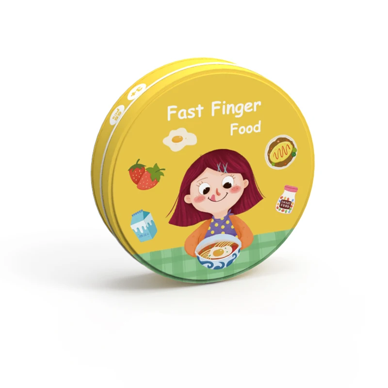 Быстрое сочетание быстрых пищевых карт 2D головоломки игрушки для обучения, живая Интерактивная атмосфера для расслабления ребенка