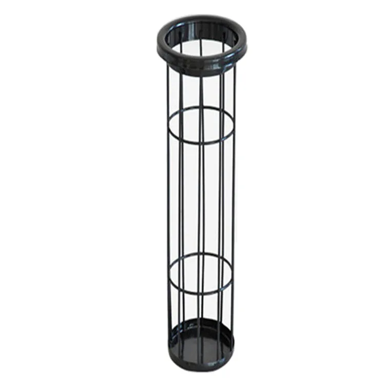 LUJIE Stainless Steel Dust Filter Bag Cage Dust Collector Support Roll Filter Cage With Venturi