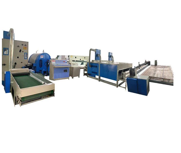 high speed nonwoven polyester staple fiber Auto Cutting and Rolling Machine