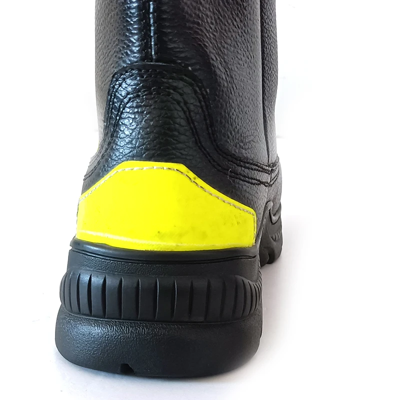2023 high quality leather fire boots protective boots  leather boots with shoelace  with low price