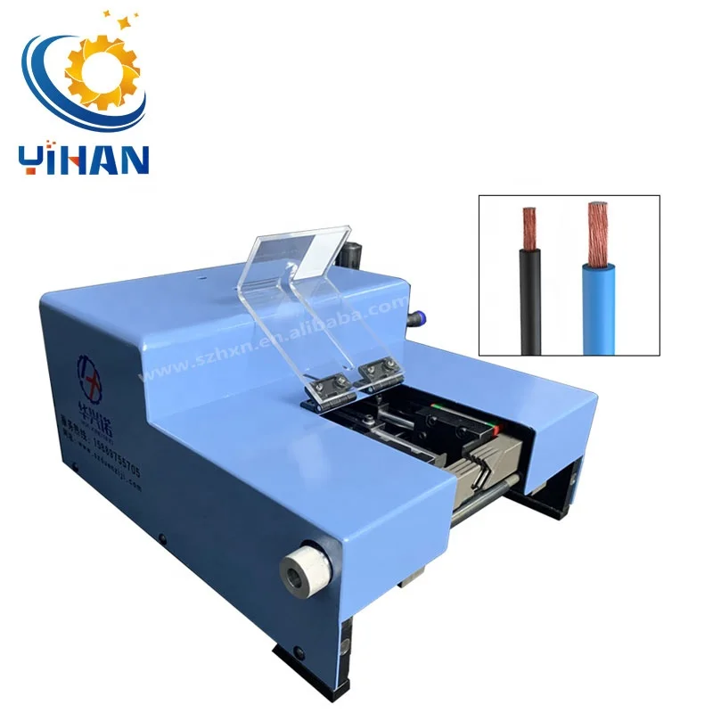 Manufacturer of multi-core wire pneumatic peeling machine for different OD without adjusting for electric car charger gun