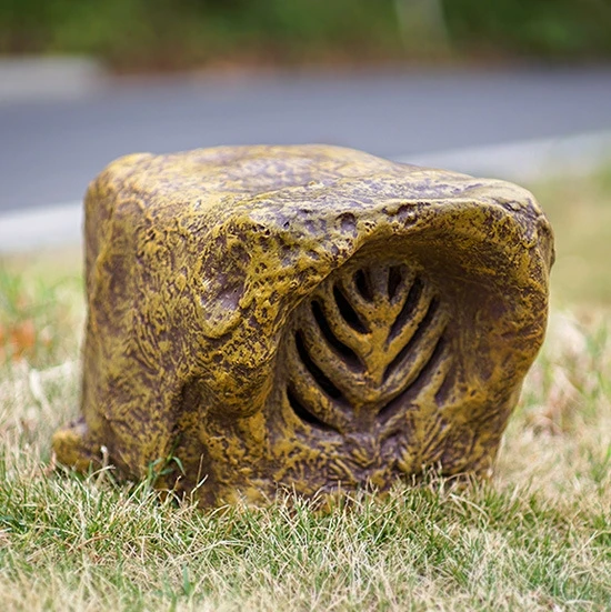 Outdoor Garden Weatherproof Ground-Mounted Speaker with 30W Transformer Powerful Sound Weather-resistant Loudspeaker
