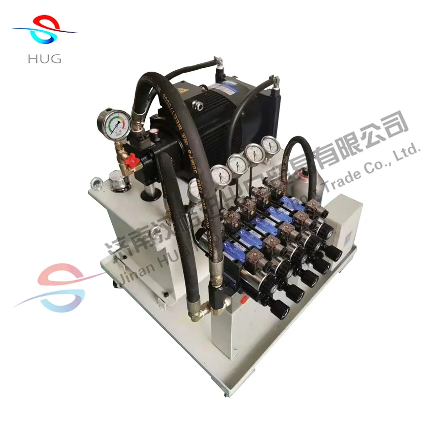 Manufacture Parker Displacement Hydraulic Power Pack Distribution Units Hydraulic system power unit pack 220v