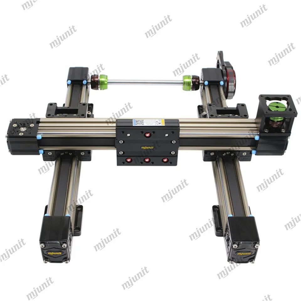 mjunit MJ45N fabric cutting automation machine linear rail actuator xy axis belt driven slide table gantry robot