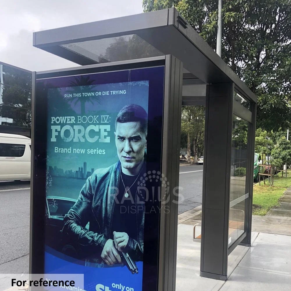 Outdoor  Bus Shelter Providing Shelter from China