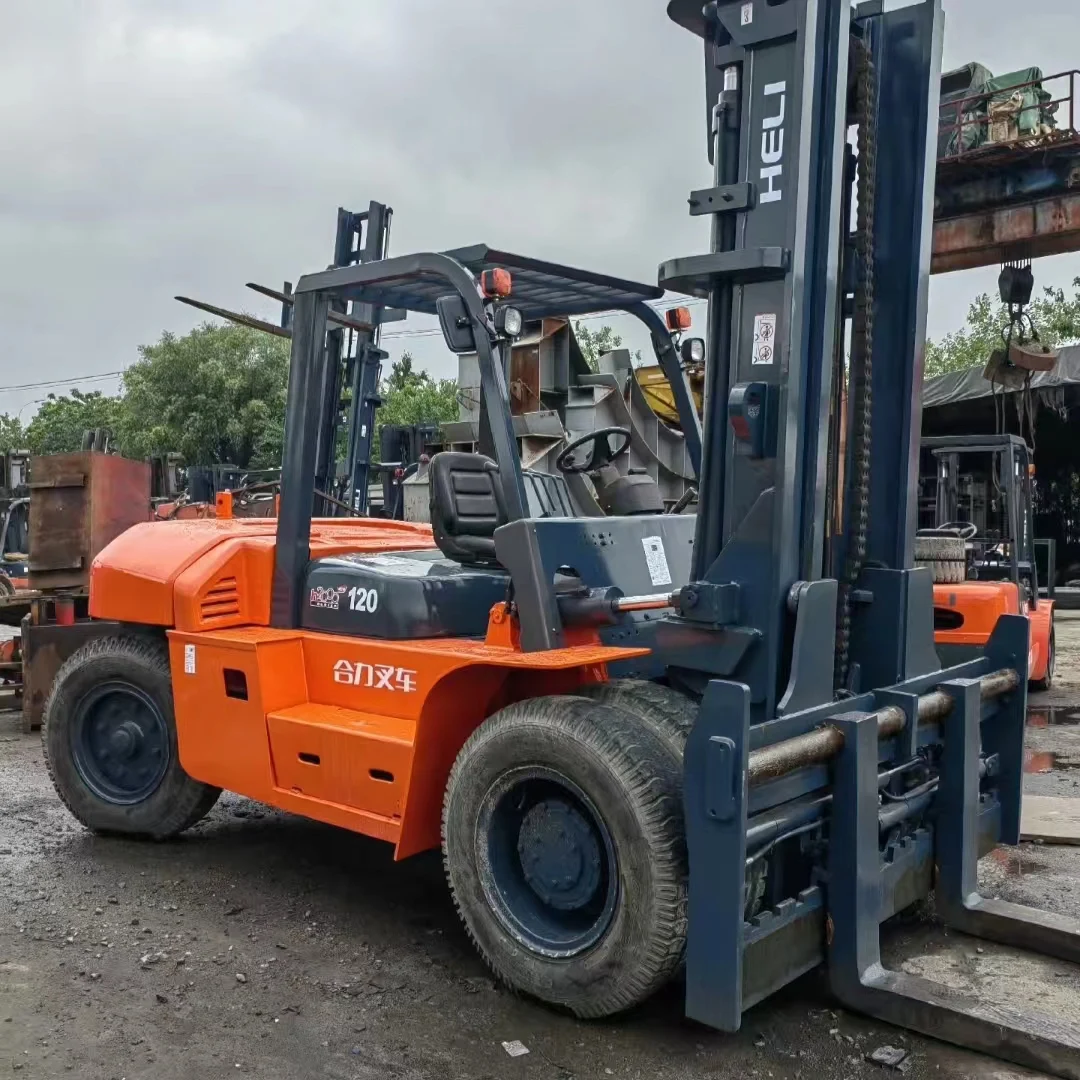 China High Quality 6ton 7ton 8ton 10ton 12ton Used Forklifts Electric Diesel Forklift
