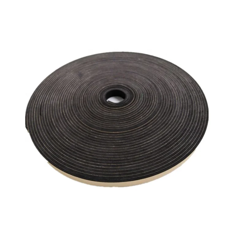 Fire retardant closed cell neoprene draught tape foam gasket strips foam seal insulation strip roll