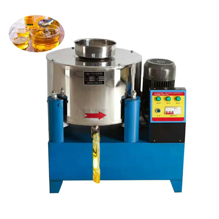Stainless Steel Commercial Oil Separator Cooking Automatic Centrifugal Oil Filtering Machine