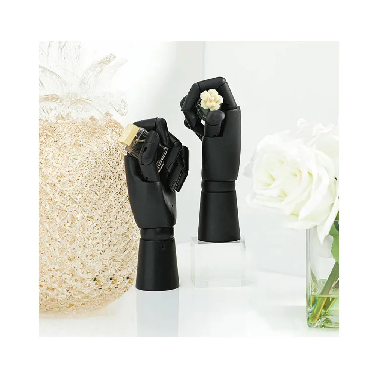 Черный коричневый деревянный женский манекен ручной стеллаж