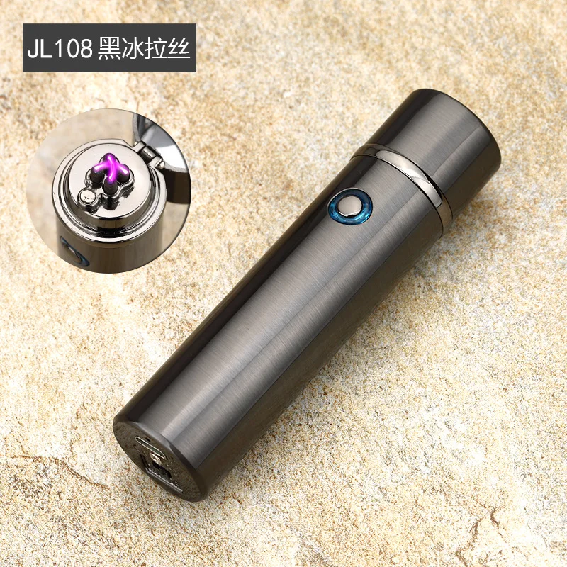 Electric Rechargeable Arc Candle Lighter USB Lighter with Upgraded LED Battery Display Safety Switch