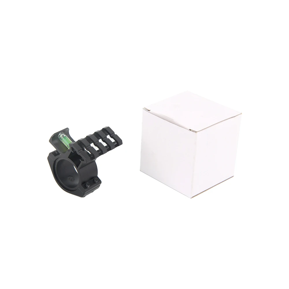 LUGER Bicycle Light Holder Flashlight Bracket Flashlight Torch Mount Clamp Lamp Clip Bubble Levels 30mm/25mm Accessories 4 Slots