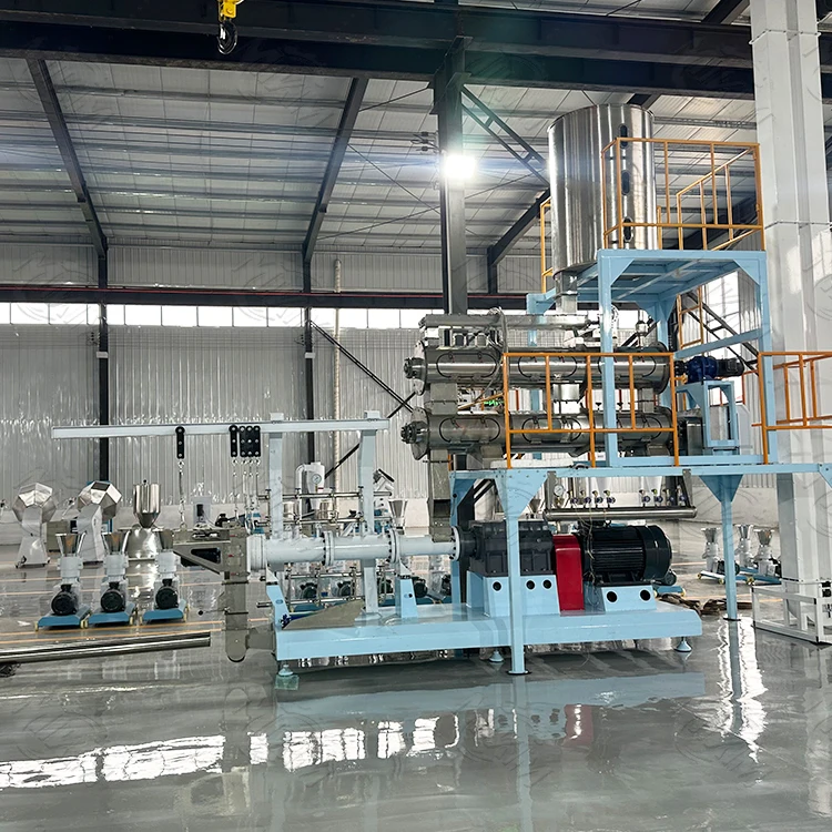 Automatic Manufacture Extruder line For Pet Food Production Cats Dogs feed Wet Dog Food Extrud Machine Price