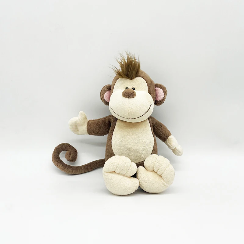 Hotsale plush monkey toy cartoon animal stuffed doll New style Jungle Animals monkey Plush Toys children dolls