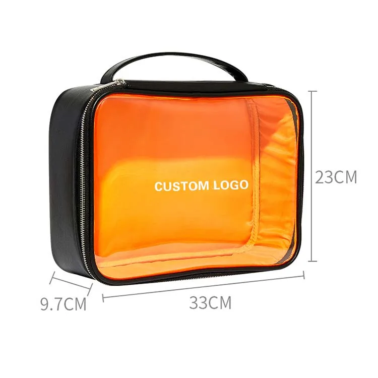 2024 Travel Portable Desktop Storage Cosmetic Cases New Product Recycled Material Hard Case Full Emerald Green Makeup Bag Set