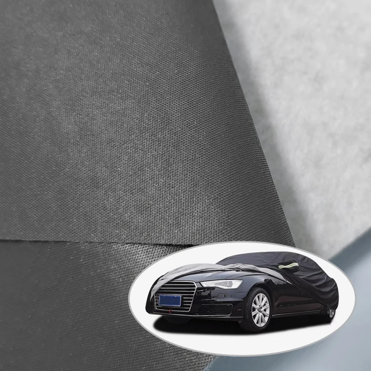 120-280gsm ПВХ с хлопковой тканью для покрытия автомобиля
