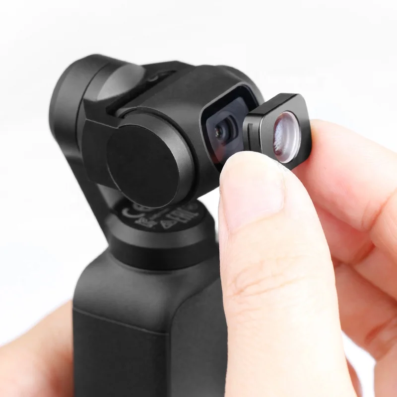 Good Quality Wide Angle Fisheye Glasses Macro Lens For DJI OSMO 2 PRO Vlog Action Camera