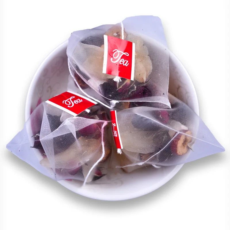 Китай, оптовая продажа, тутовая Роза, Лилия, Пория, красный цветочный чай с датой