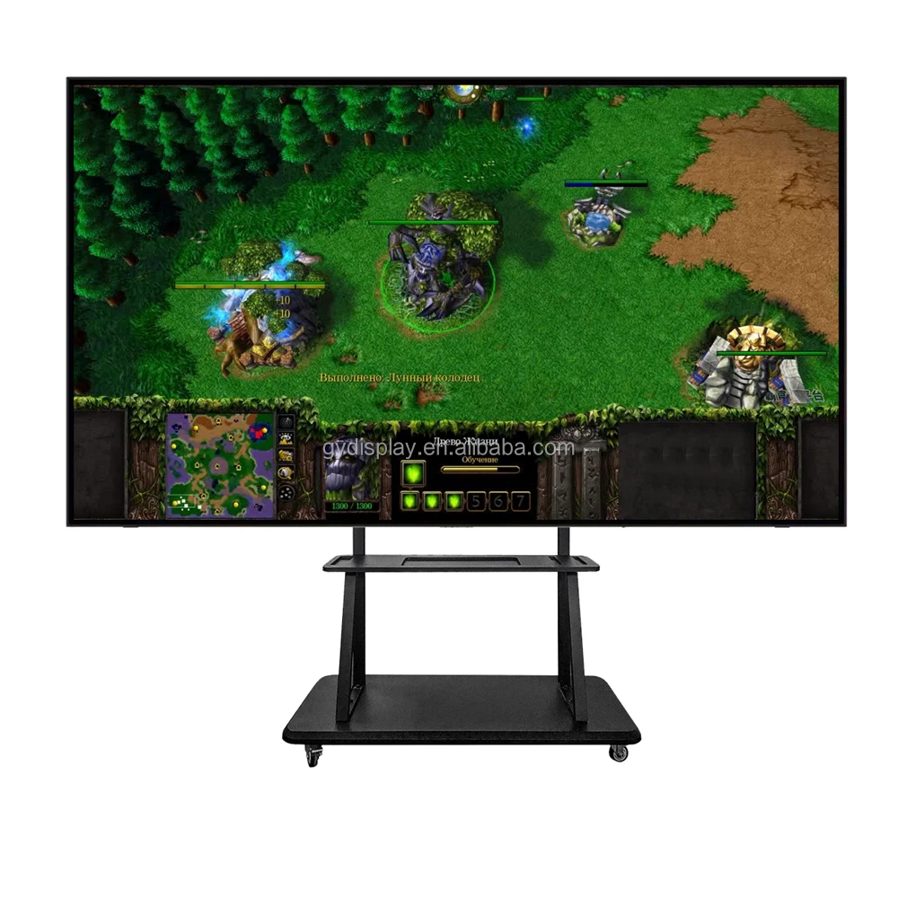Factory  85 inch Crack proof LCD Screen Monitor large video wall lcd splicing screen for Large-scale Games Display,game machine