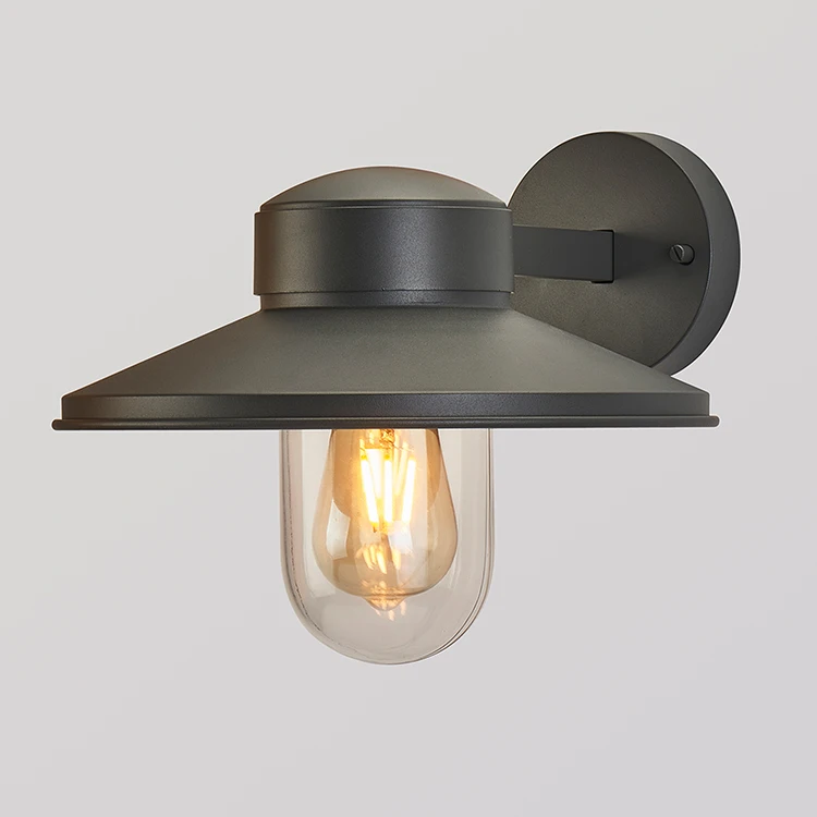 Aluminum outside Down light outdoor garden light Exterior Wall Sconce E27 LED Outdoor Wall Lamp