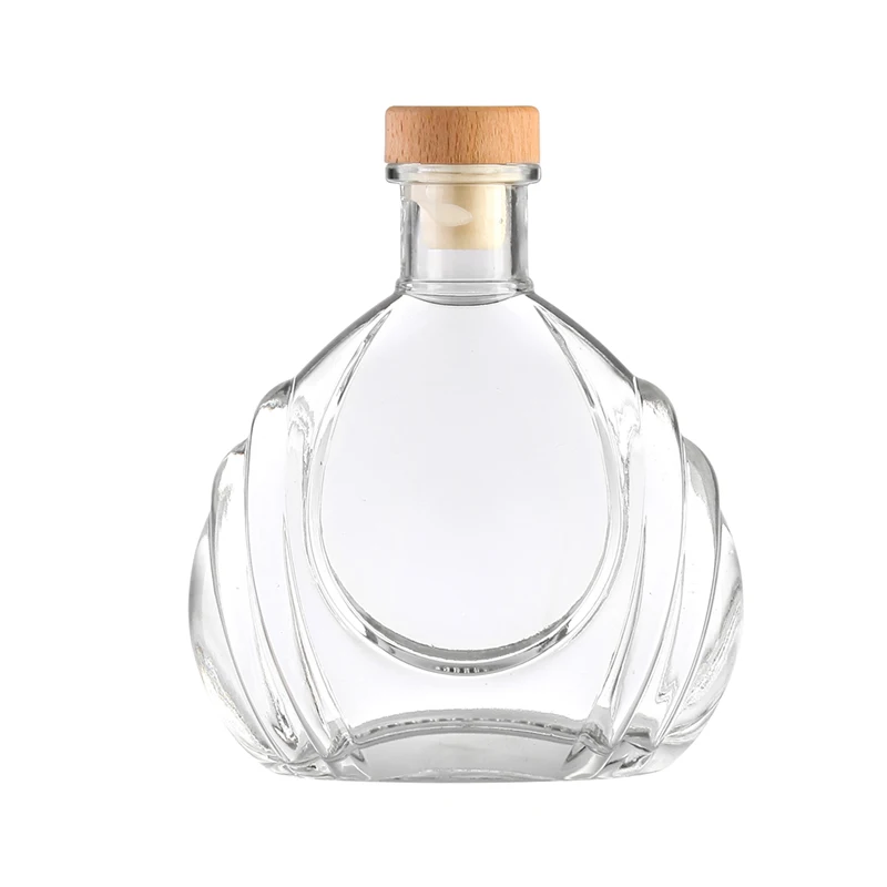 Classic 500ml Brandy XO Glass Wine Bottle Wholesale Whiskey Empty Wine Bottle