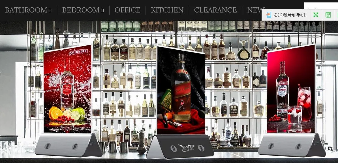 best selling ms vendido 2021 menu card inside power bank for restaurant 10000mah high power top selling on alibaba