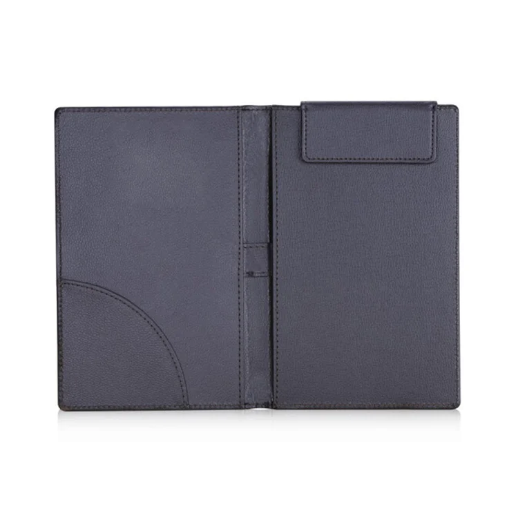 Leather restaurant check holder check presenter bill folder