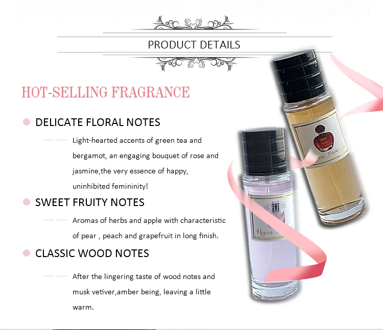 30ML Private label oem  custom natural organic long lasting perfumes smell