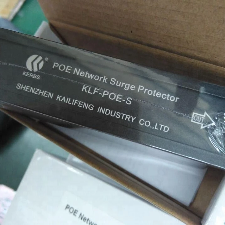 1000M Speed RJ45 Communication Protection Gigabit Ethernet POE Surge Protector