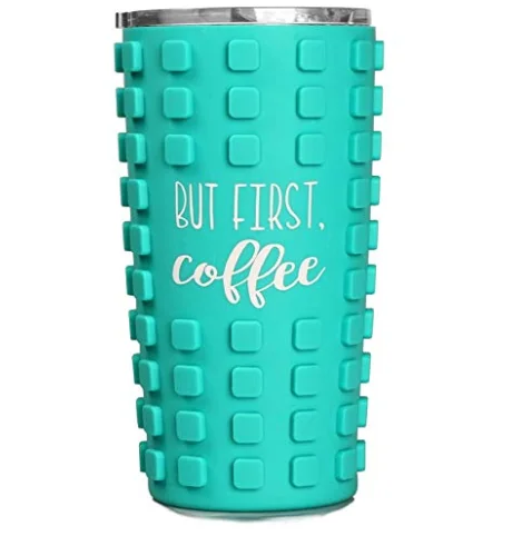  Small Business Idea Wholesale 20oz Double Wall Vacuum Insulation Stainless Steel with 3D Silicone Sleeve