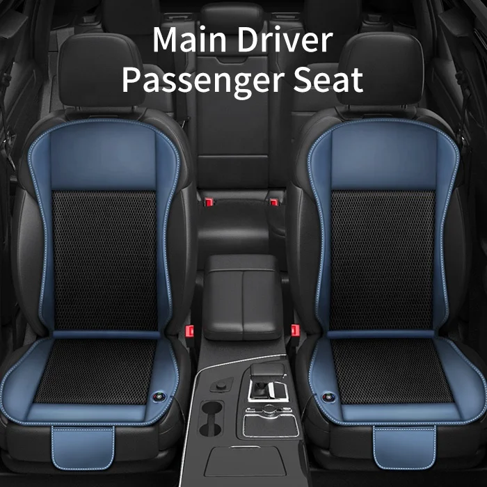 Anjuny Customized Auto Back 3 Speed Temperature Adjustment Usb Car Cooling Air Car Cushion Seat Cushion