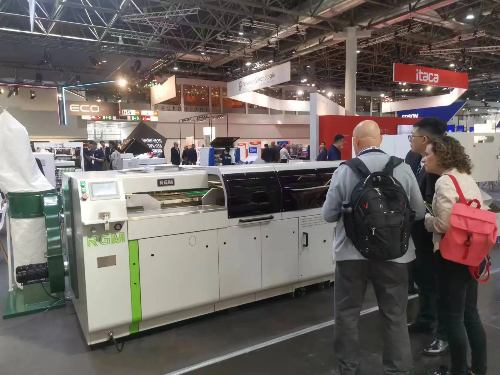 2024 TBT50/5FE wenzhou ruiguang book pur glue perfect binding machine