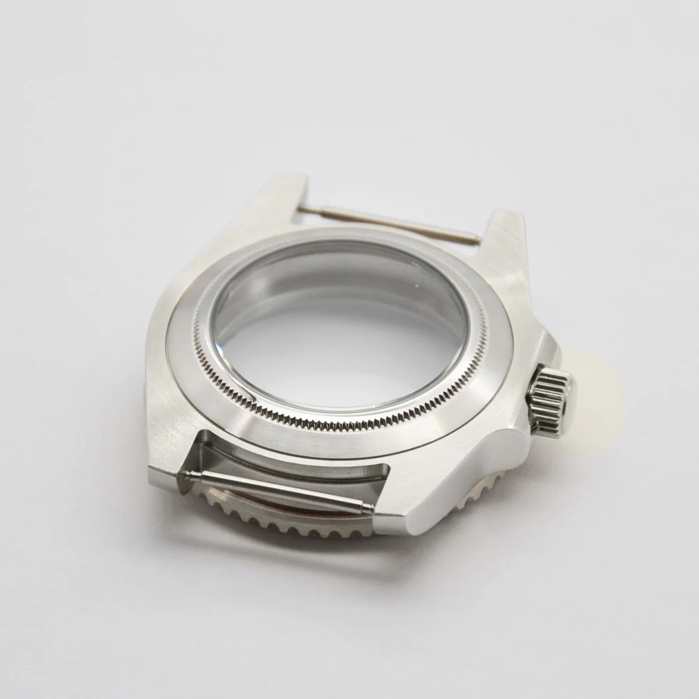 Watches parts Fit  40mm Watch Case ceramics bezel stainless steel strap ETA 2836/2813 miyota 82 series NH35