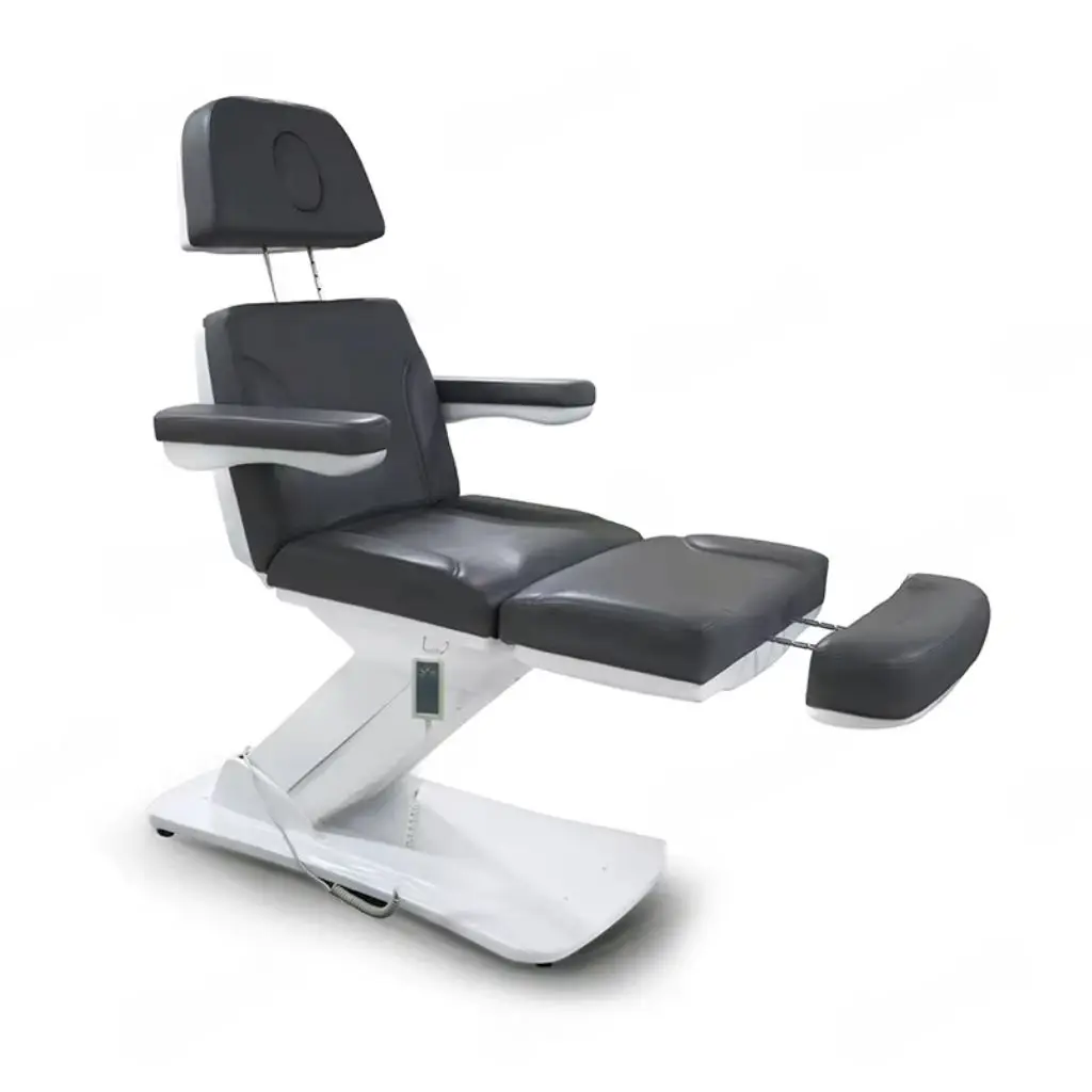 Luxury Modern Thermal Electric PVC Facial Spa Bed White Cosmetic Massage Aesthetician Table Made Synthetic Leather Wood Purchase