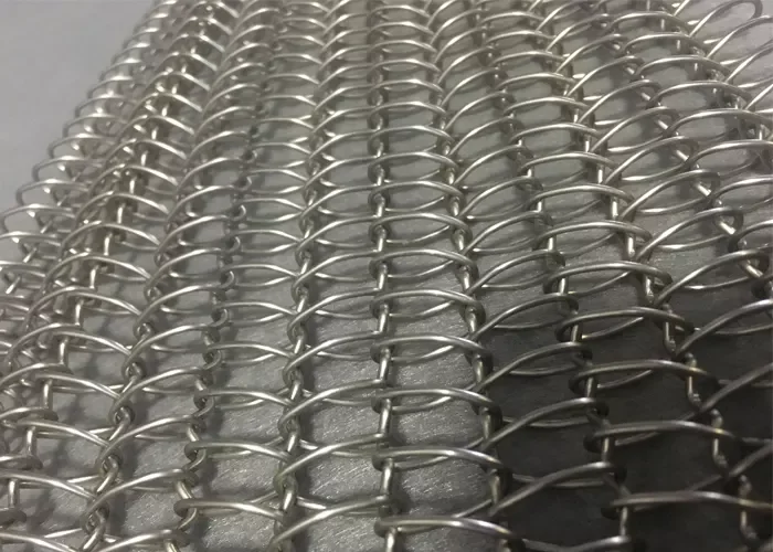 Stainless Steel Compound Balanced Weave Belt Oven Baking Wire Mesh Conveyor Belt Price