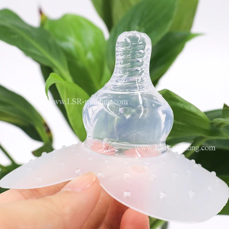 Wholesale BPA Free Food Grade Liquid Silicone Baby Breastfeeding Contact Nipple Shield