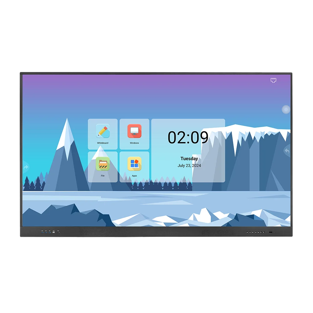 Riotouch Factory 4K Android Dual system Touch Smart board for school teaching education interactive panel