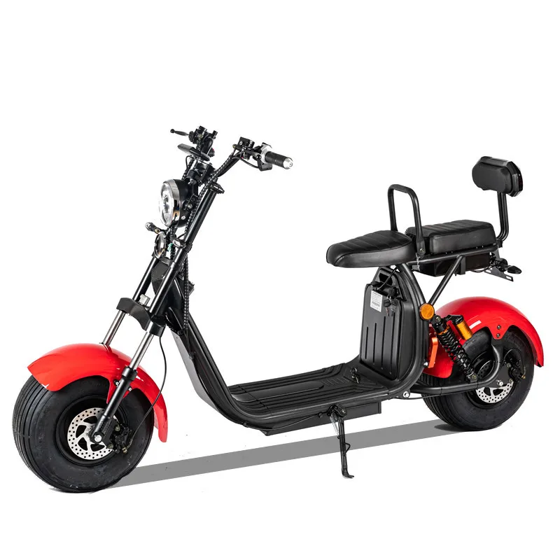 Городские скутеры с толстыми шинами Citycoco EEC COC Europe Warehouse 60 в 20 Ач * 2 1500 Вт