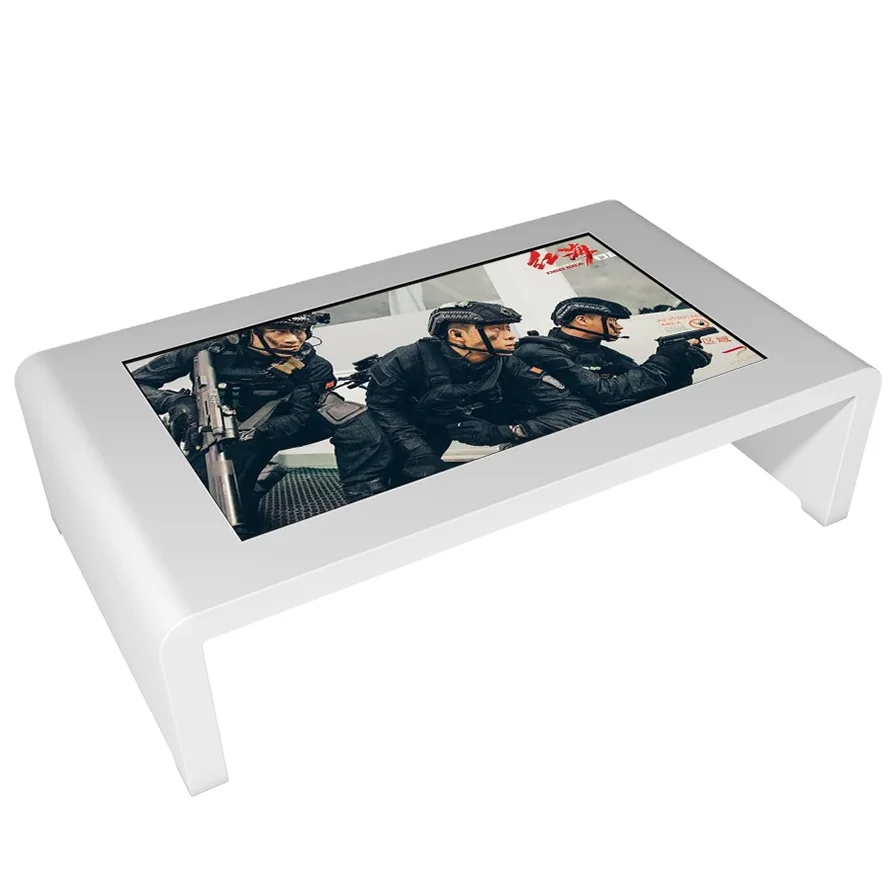 magic table with interactive multi touch  screen smart  table for family