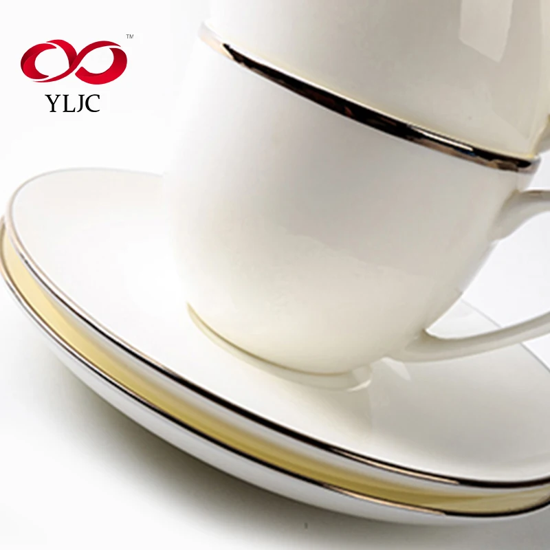 wholesale custom nordic porcelain ceramic cup and saucers christmas espresso coffee cups with saucer