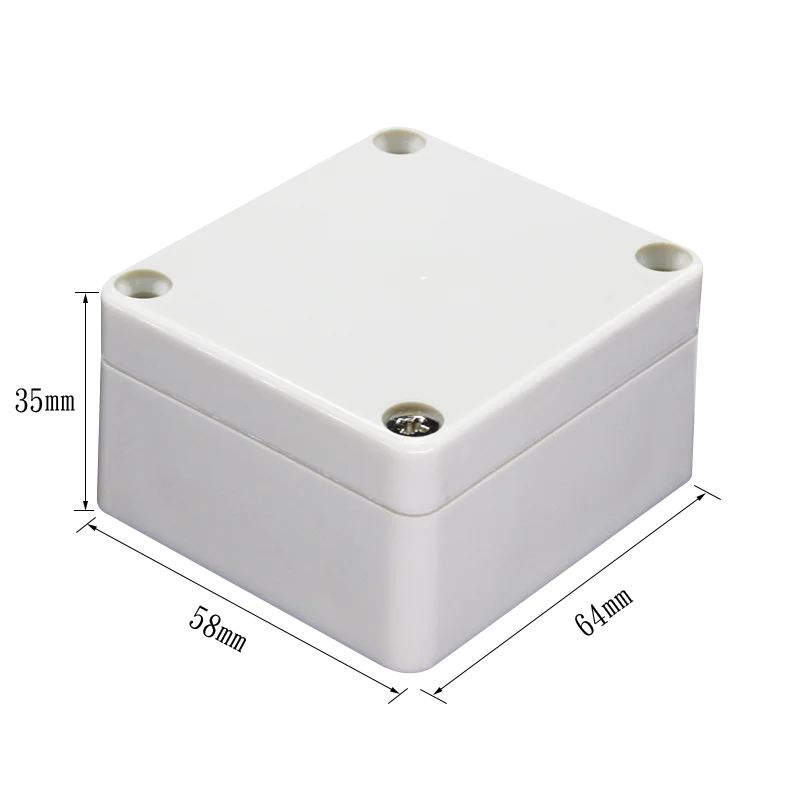 IP65 plastic enclosures for pcb outdoor electrical cases plastic hot abs standard box case for plastic electronic enclosures