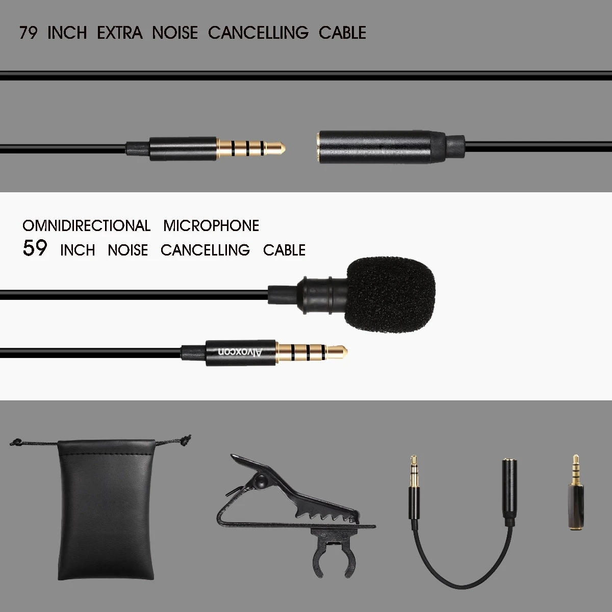 Panvotech Wholesale Portable 3.5Mm Recording Lapel Wired Mini Lavalier Condenser Microphones