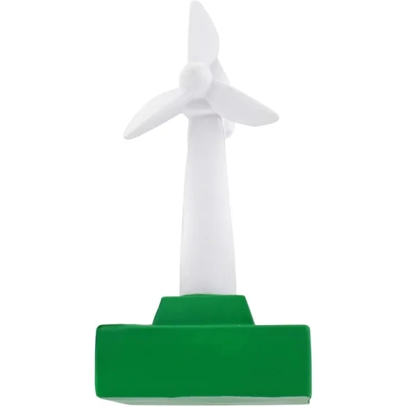 Imprinted Wind Turbine PU Stress Reliever/Stress Ball /Stress toy