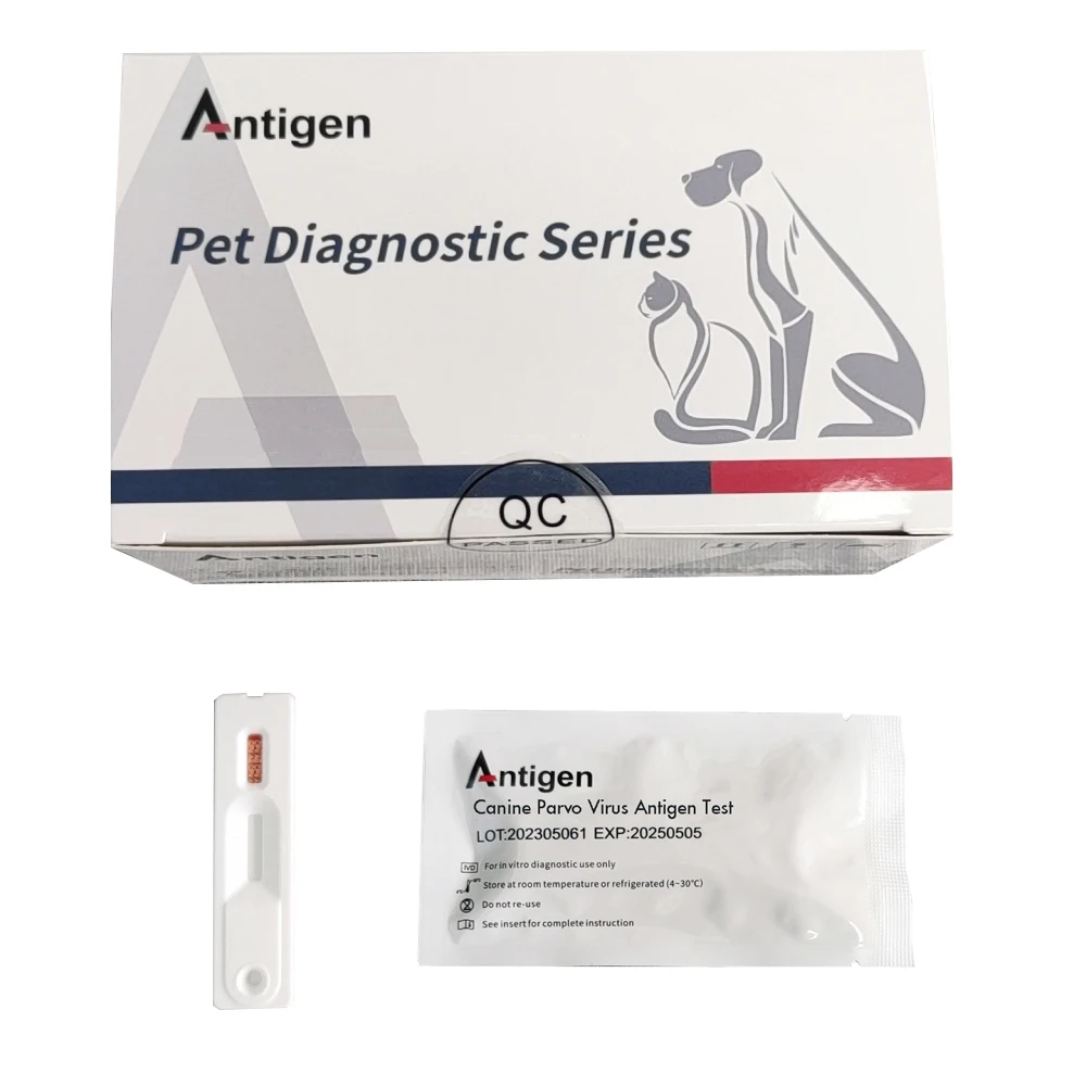 Good Selling CPV Ag Canine Parvo Virus Antigen Test Veterinary Tests