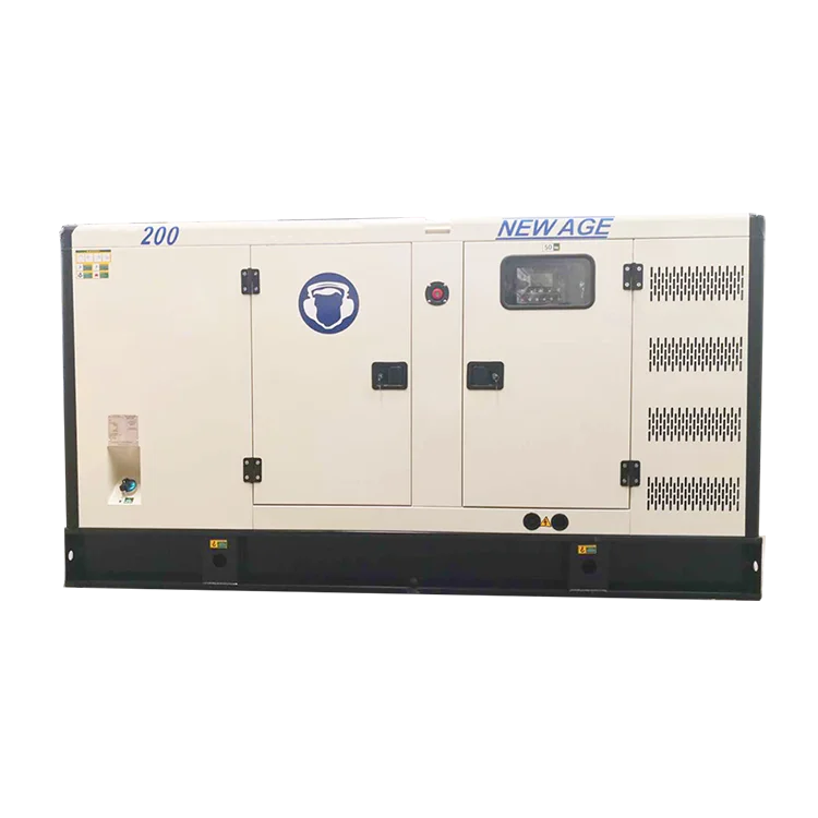 Машинные двигатели бесшумный дизельный генератор с двигателем YUCHAI 154KVA 123KW домашний резервный генератор
