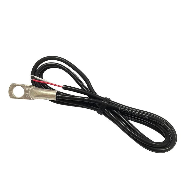 Wholesale Ring lug ntc temperature sensor 5k 10k 15k 20k suppliers M8 M4 NTC Thermistor ntc 10k thermistor temperature sensor m8