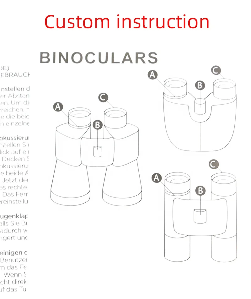 Mini Binoculars White Telescope Night Vision Hunting Powerful Portable Telescope & Binoculars Binoculars For Adults And Kids