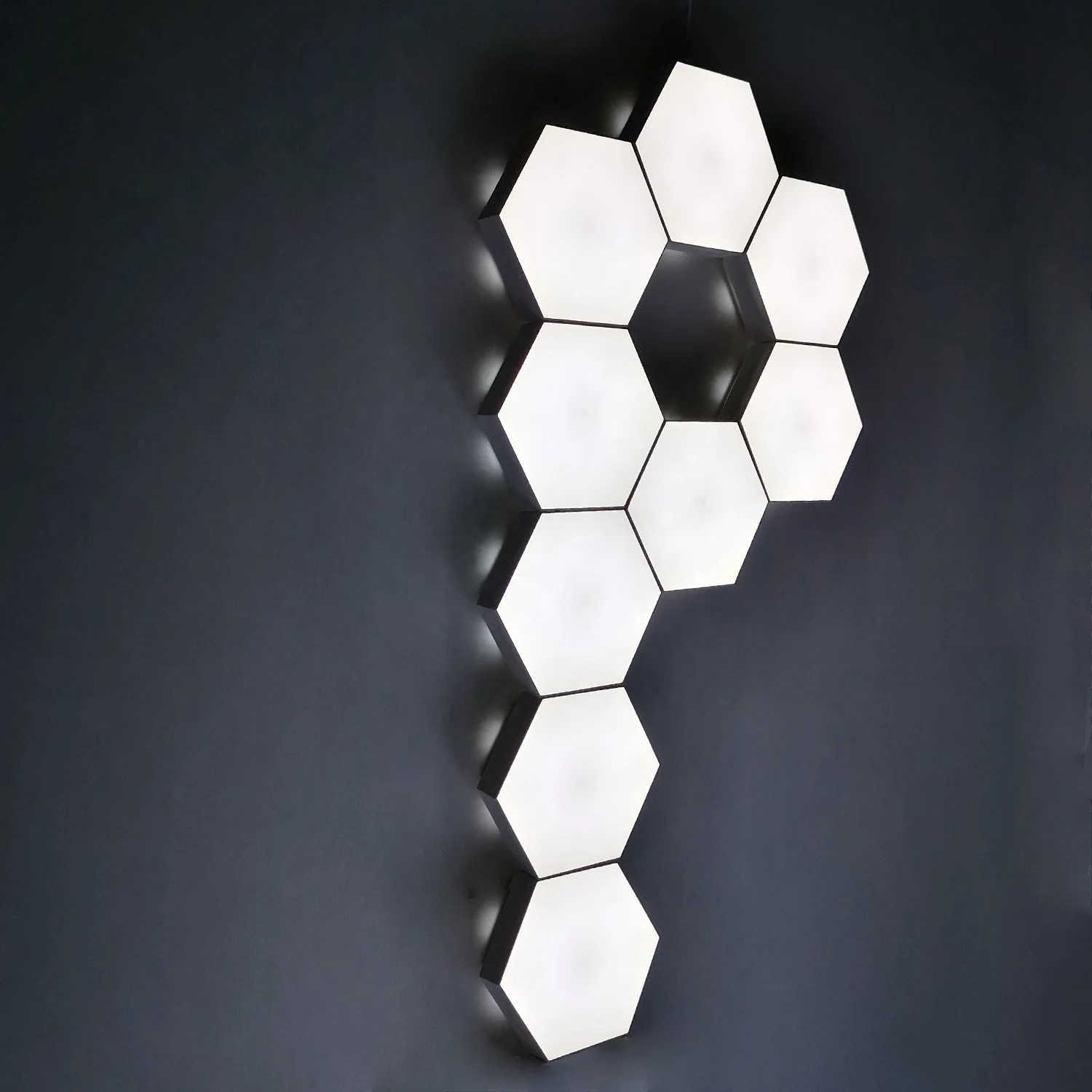 2020 new arrivals Quantum Hexagonal Nightlight Honeycomb Wall Lamp Modular Touch Light Valentine Gifts Box for Home Decor