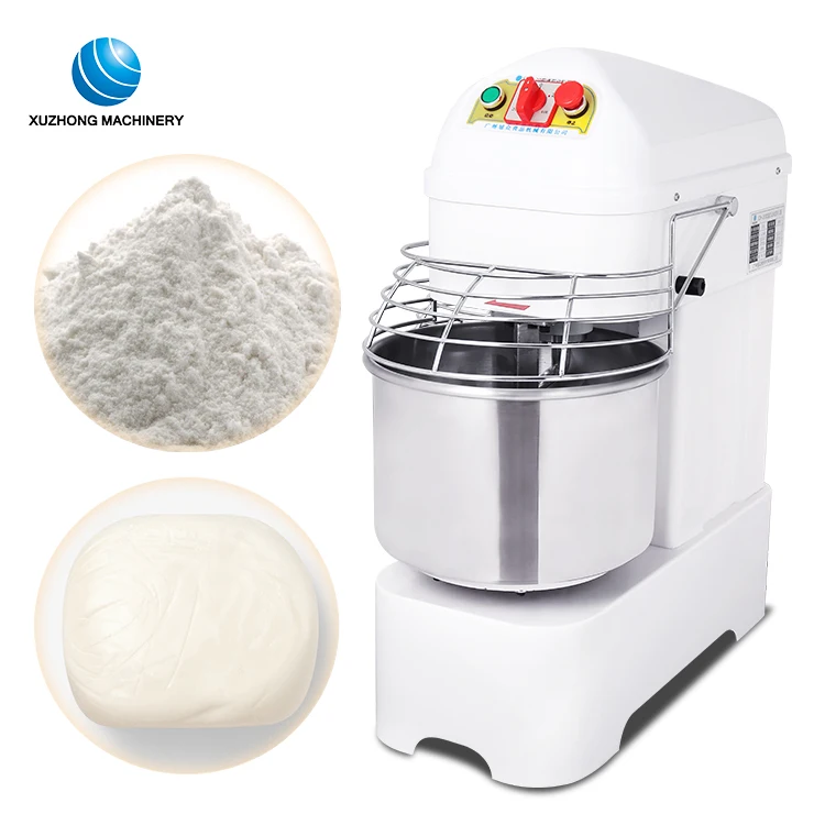 
50 Liter Stand Kneader Bakery Kitchen Flour Dough Mixer Blender Industry Spiral Dough Mixer Food Bread Cake Pizza Dough Mixer 